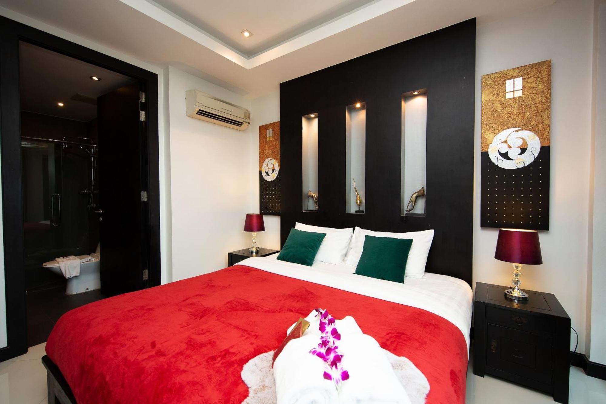 Grand Party Pool Villa Джомтиен Бийч Стая снимка