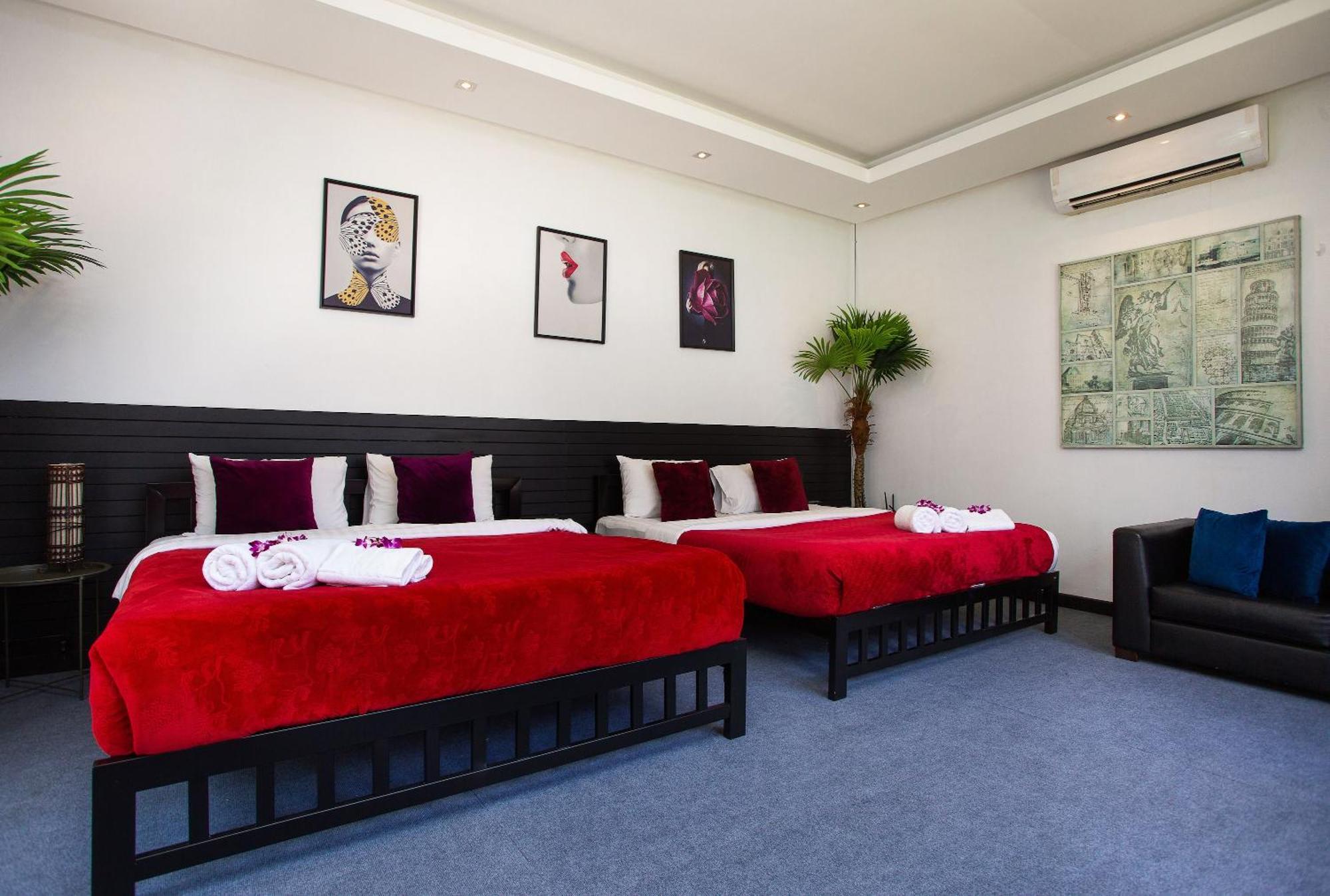Grand Party Pool Villa Джомтиен Бийч Стая снимка