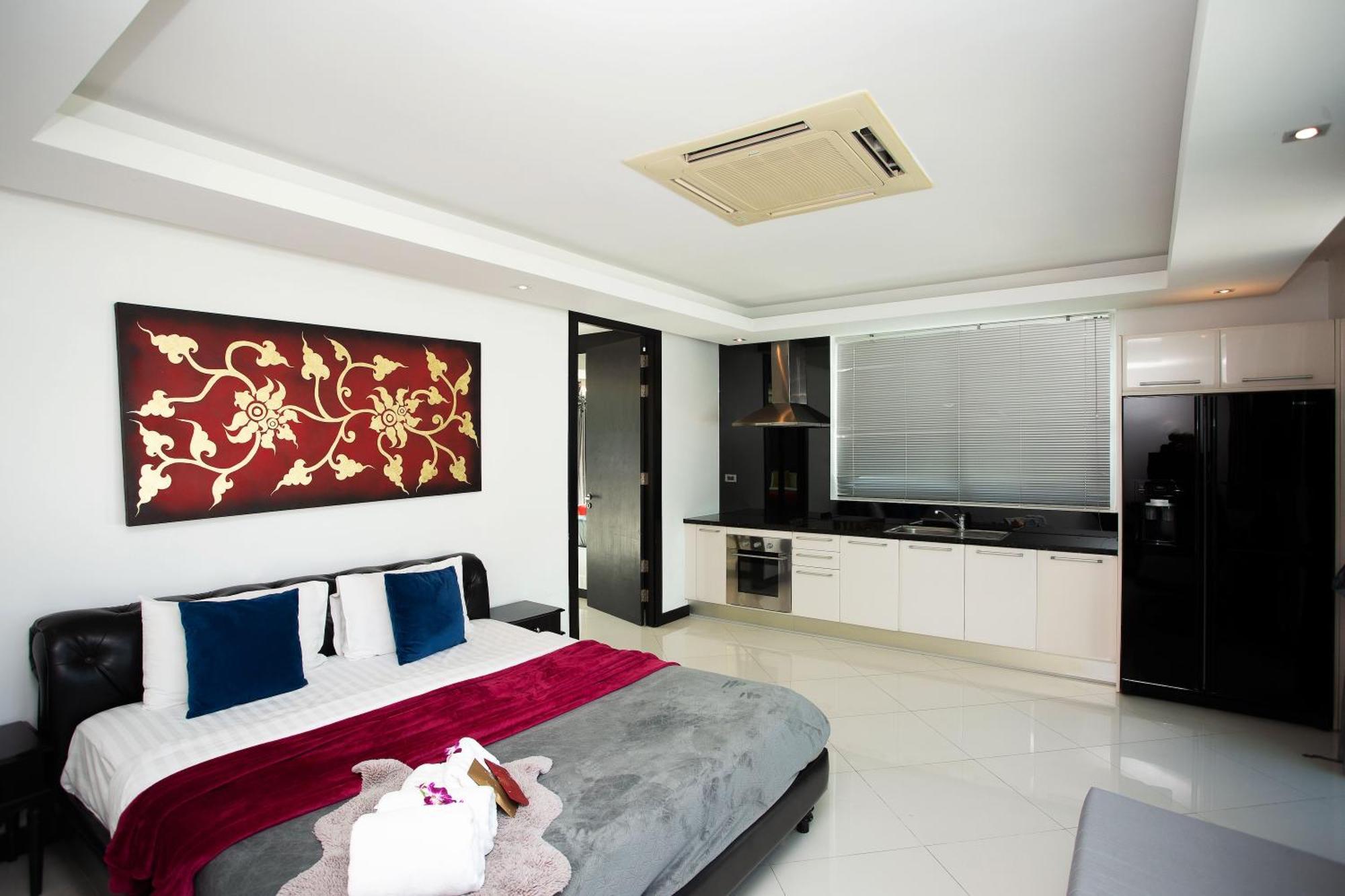 Grand Party Pool Villa Джомтиен Бийч Стая снимка