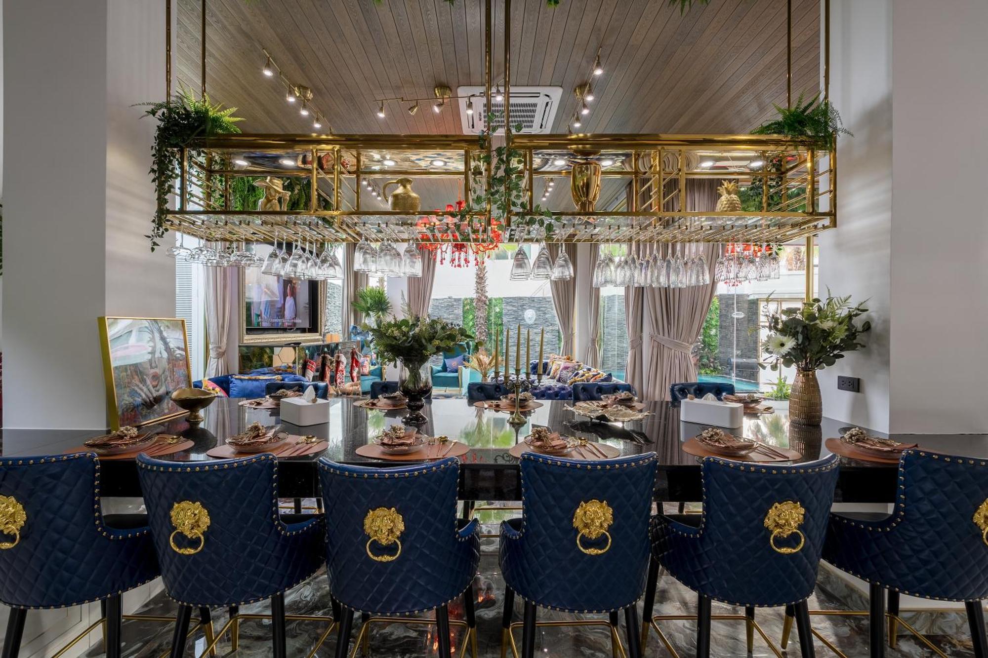 Grand Party Pool Villa Джомтиен Бийч Стая снимка